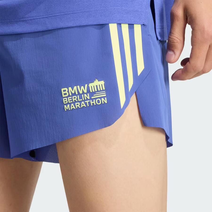 Adidas BMW BERLIN-MARATHON 2026 SPLIT HARDLOOPSHORT MANNEN - Foto 2