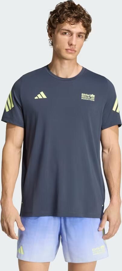 Adidas BMW BERLIN-MARATHON 2026 T-shirt Heren