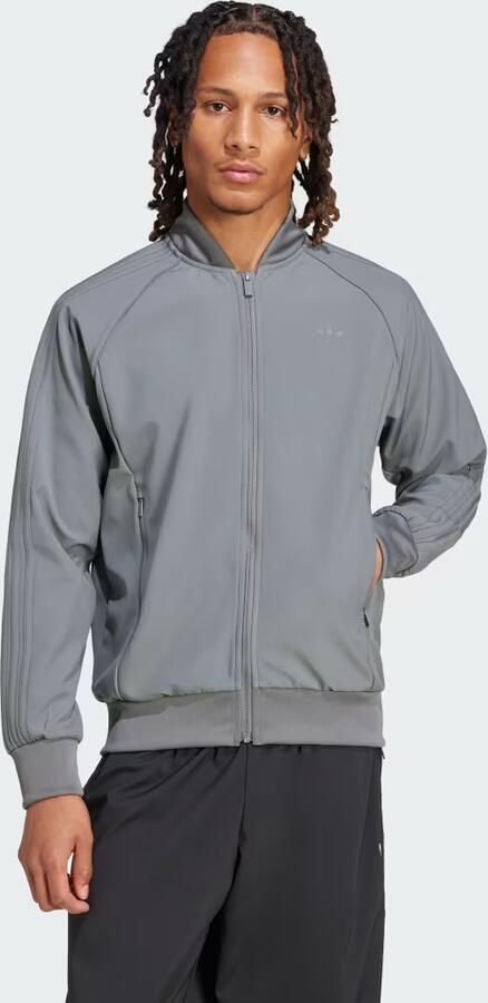 Adidas Originals Bonded Sperstar Originals Jacket Trainingspakken in grijs formaten: L - Foto 9