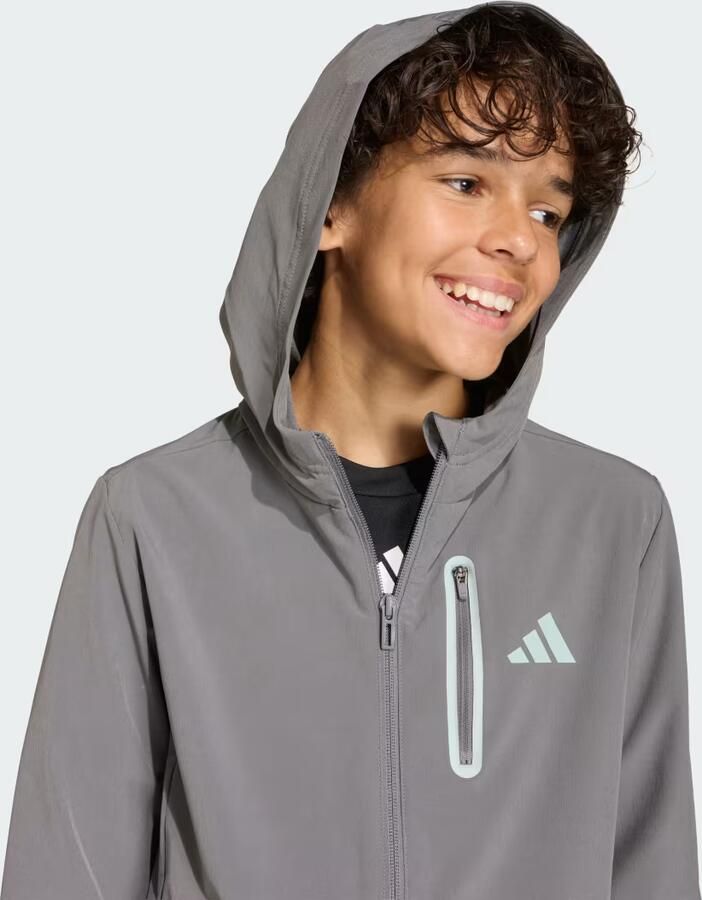 Adidas HOODED TECH WOVEN JACK - Foto 2