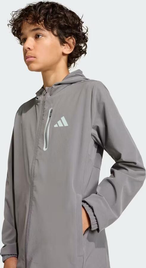 Adidas HOODED TECH WOVEN JACK - Foto 4