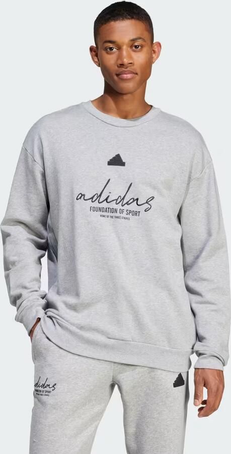 Adidas Sweaters Sweat-shirt coupe ample French Terry