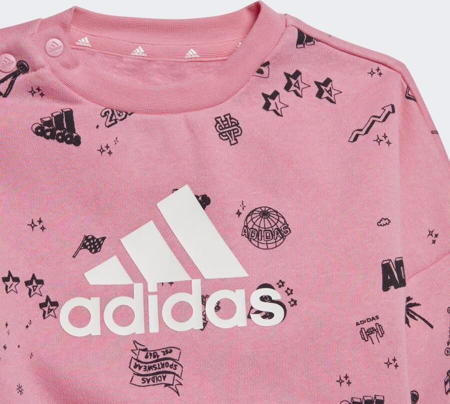 Adidas Sportswear Brand Love Sweatshirt Set Kids - Foto 4