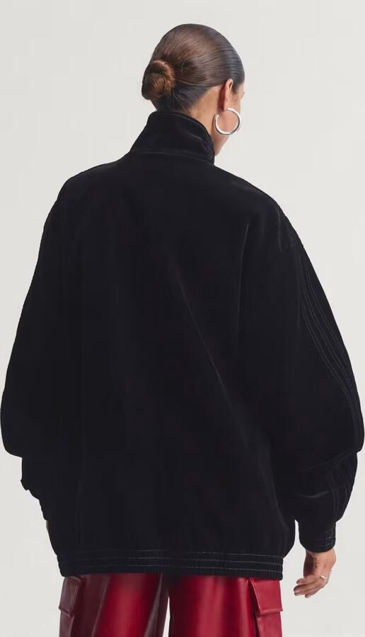 Adidas Brushed Twill Oversized Firebird Sportjack - Foto 6