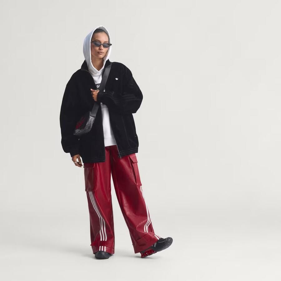 Adidas Brushed Twill Oversized Firebird Sportjack - Foto 2