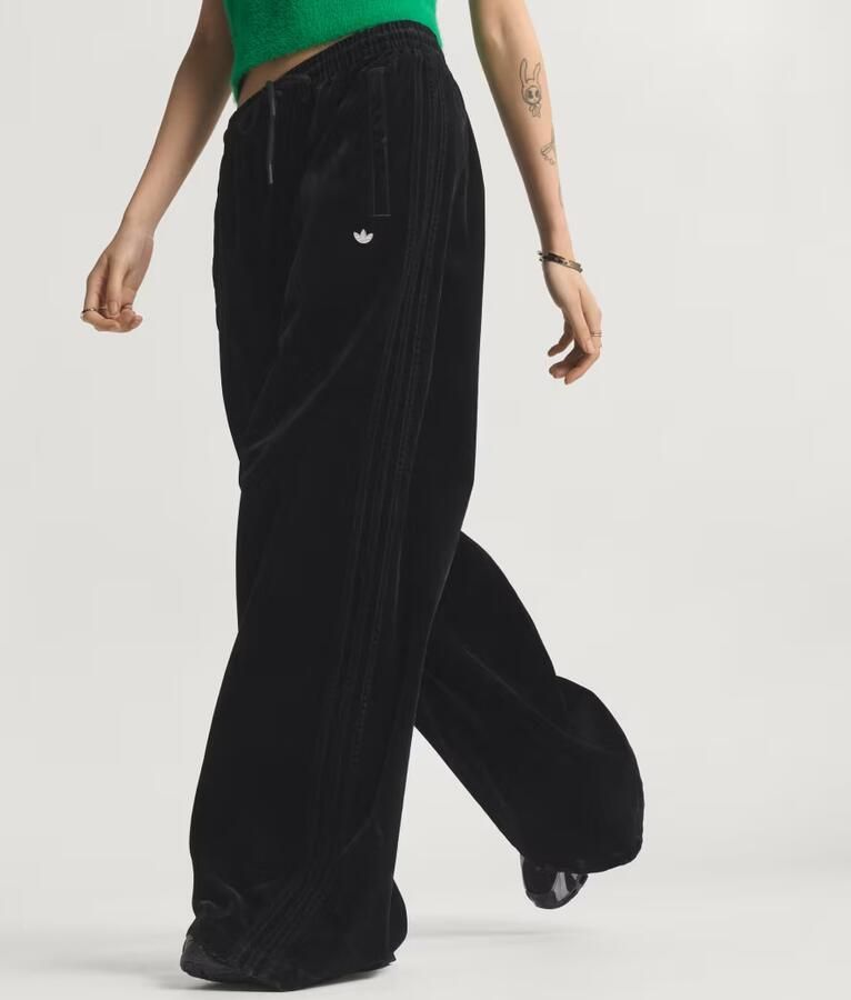 Adidas Brushed Twill Oversized Firebird Trainingsbroek