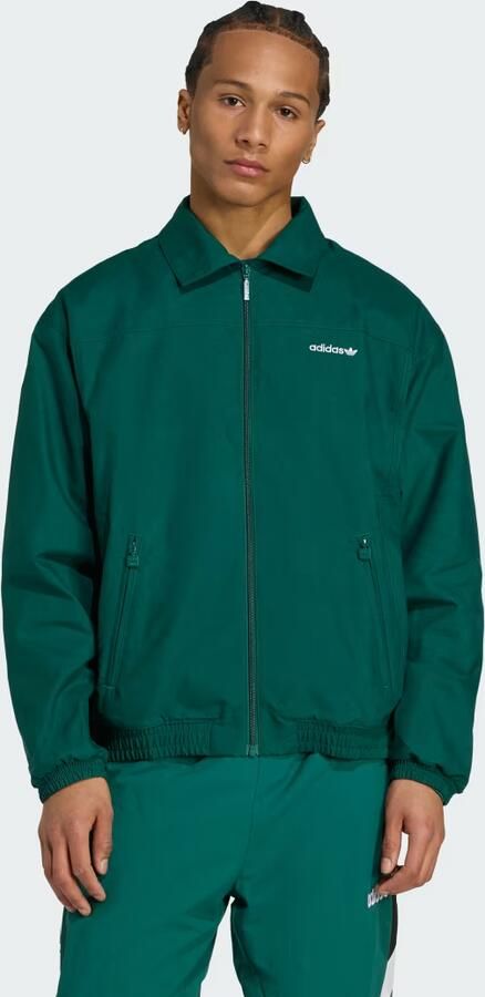 Adidas Originals Brushed Track Jacket Men Trainingspakken groen Maat XL Kleding - Foto 9