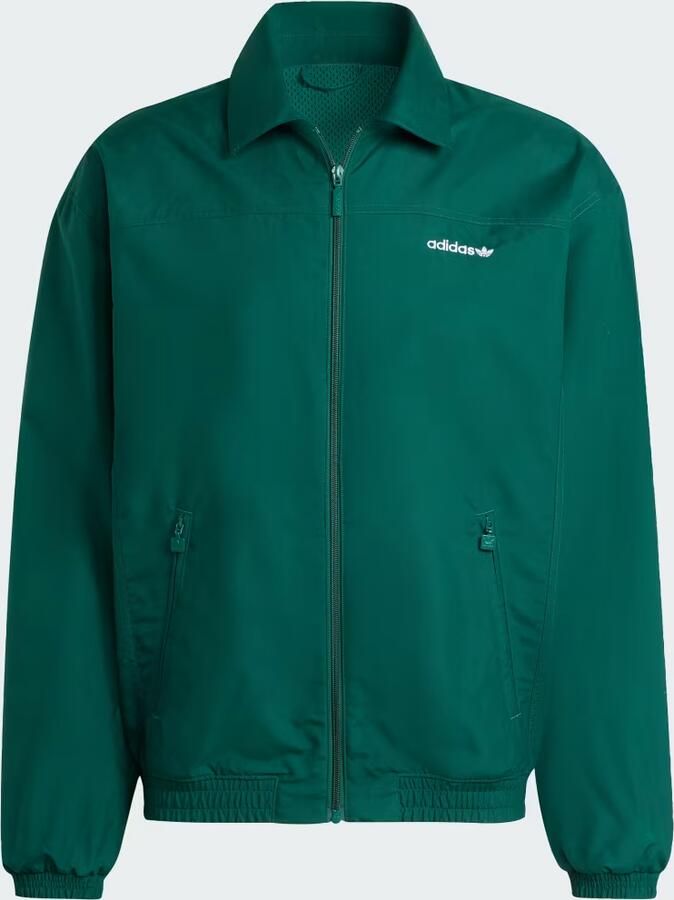 Adidas Originals Brushed Track Jacket Men Trainingspakken groen Maat XL Kleding - Foto 4