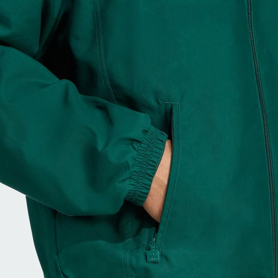 Adidas Originals Brushed Track Jacket Men Trainingspakken groen Maat XL Kleding