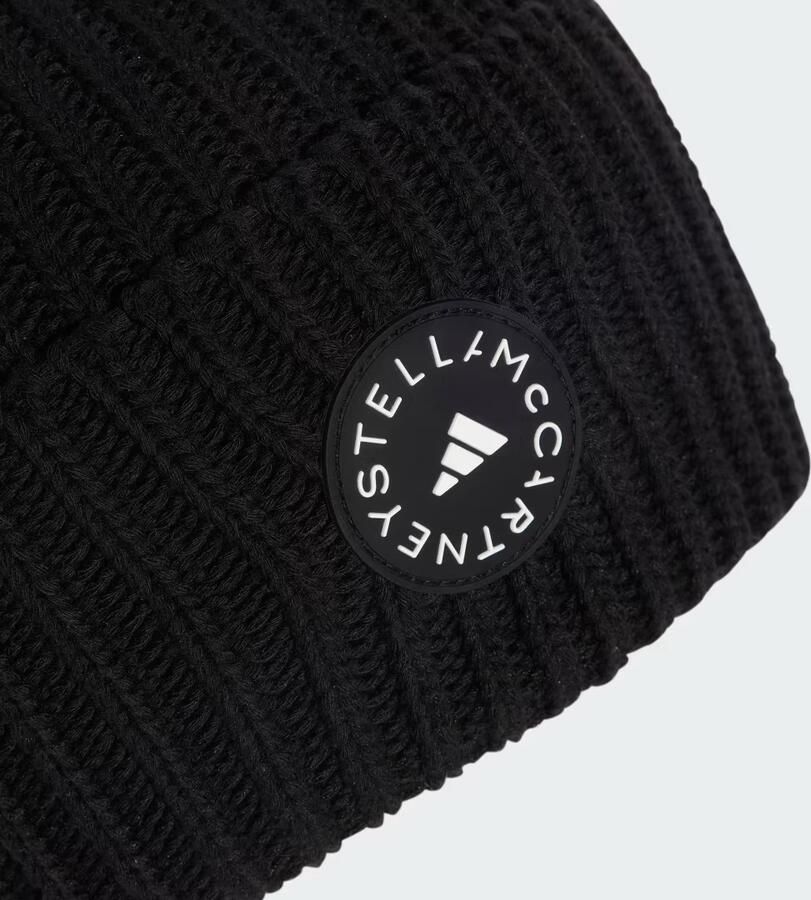 Adidas by stella mccartney Beanie met logo Black Dames - Foto 2