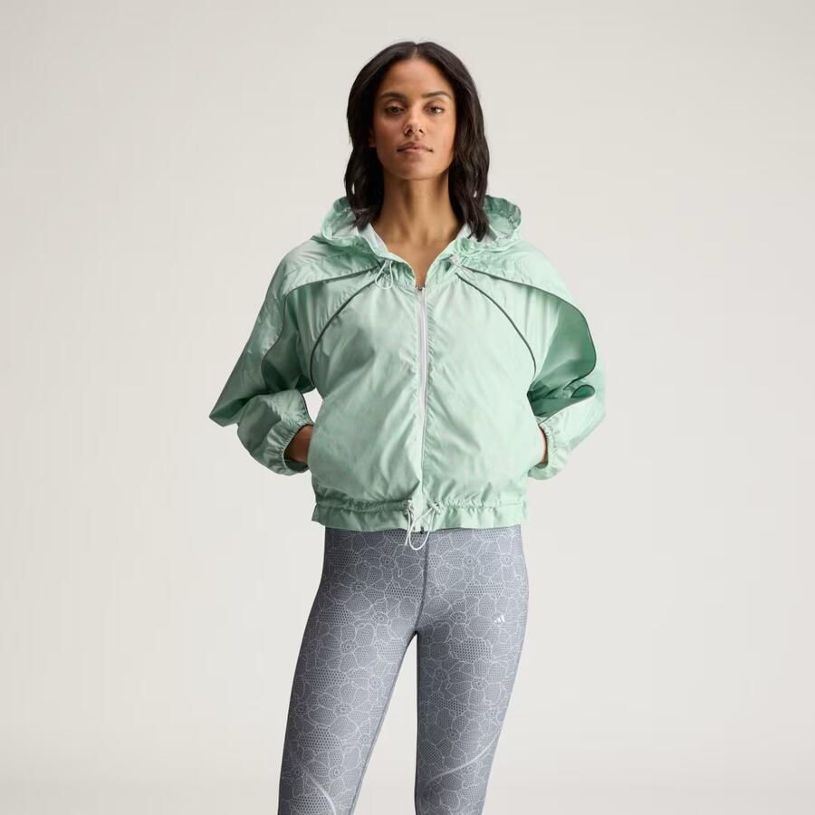 Adidas by Stella McCartney Bedrukt Hardloopjack