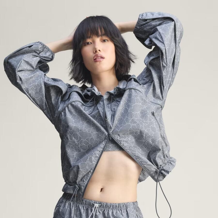 Adidas by Stella McCartney Bedrukt Hardloopjack