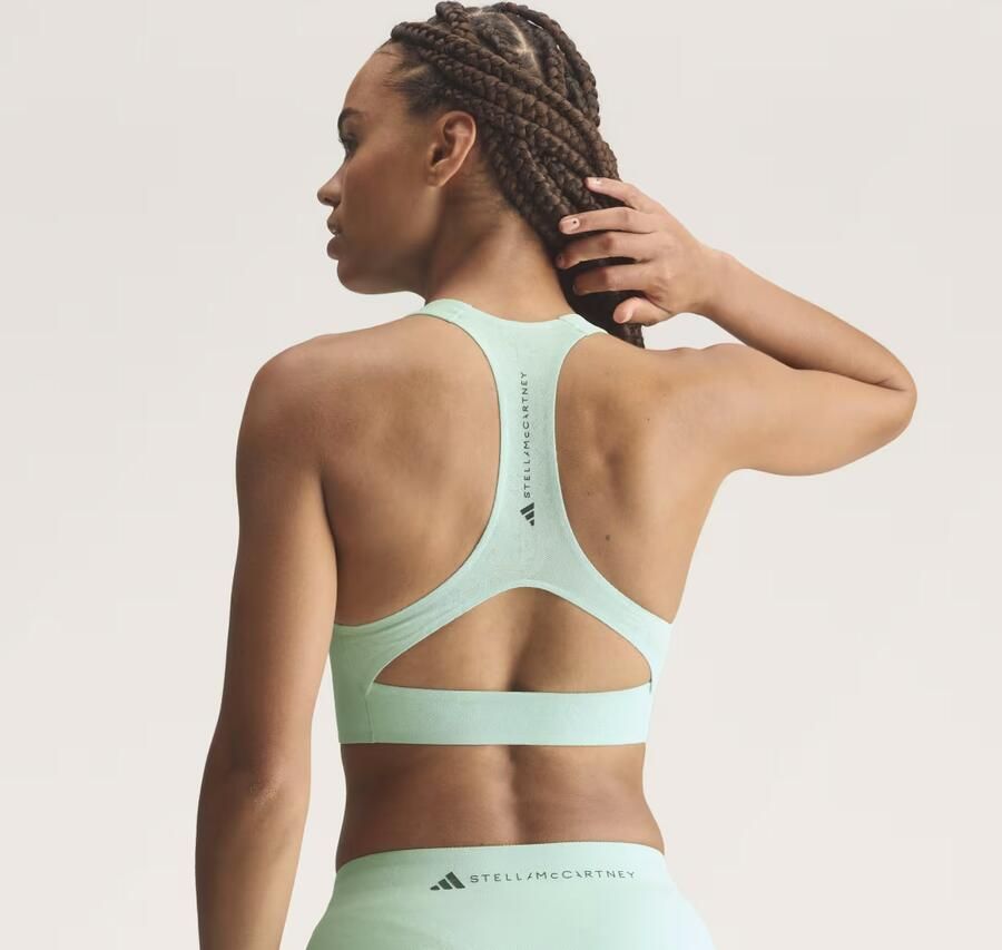 Adidas by Stella McCartney Floral Lace Hardloopcroptop - Foto 2