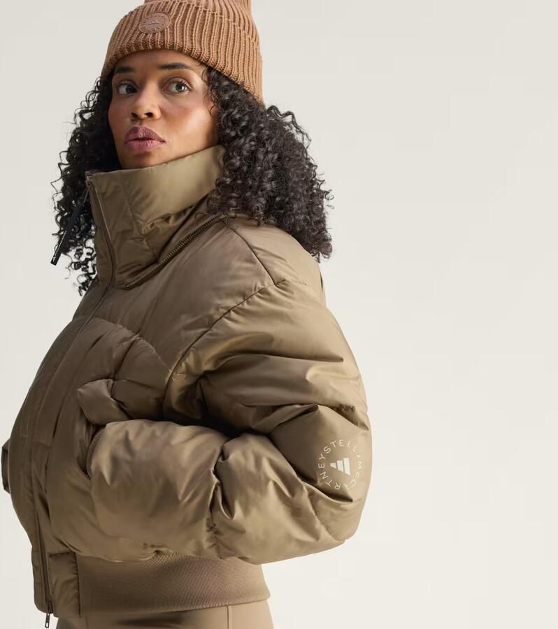 Adidas By Stella McCartney Kort Gewatteerd Winterjack - Foto 5