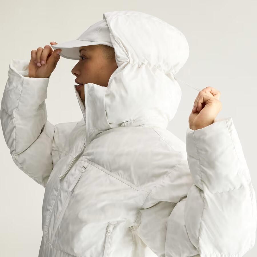 Adidas by Stella McCartney Kort Gewatteerd Winterjack Met Print - Foto 4