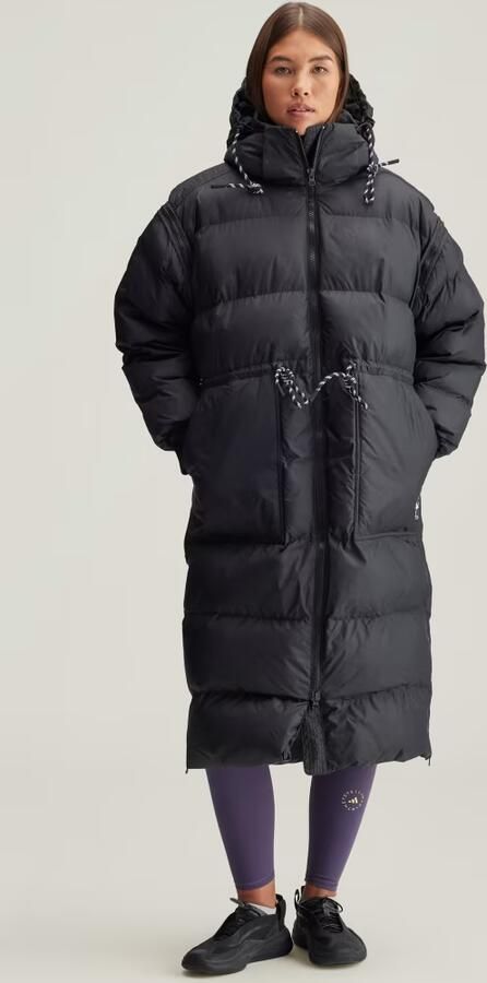 Adidas by stella mccartney Pufferjas met Afneembare Mouwen Black Heren - Foto 5