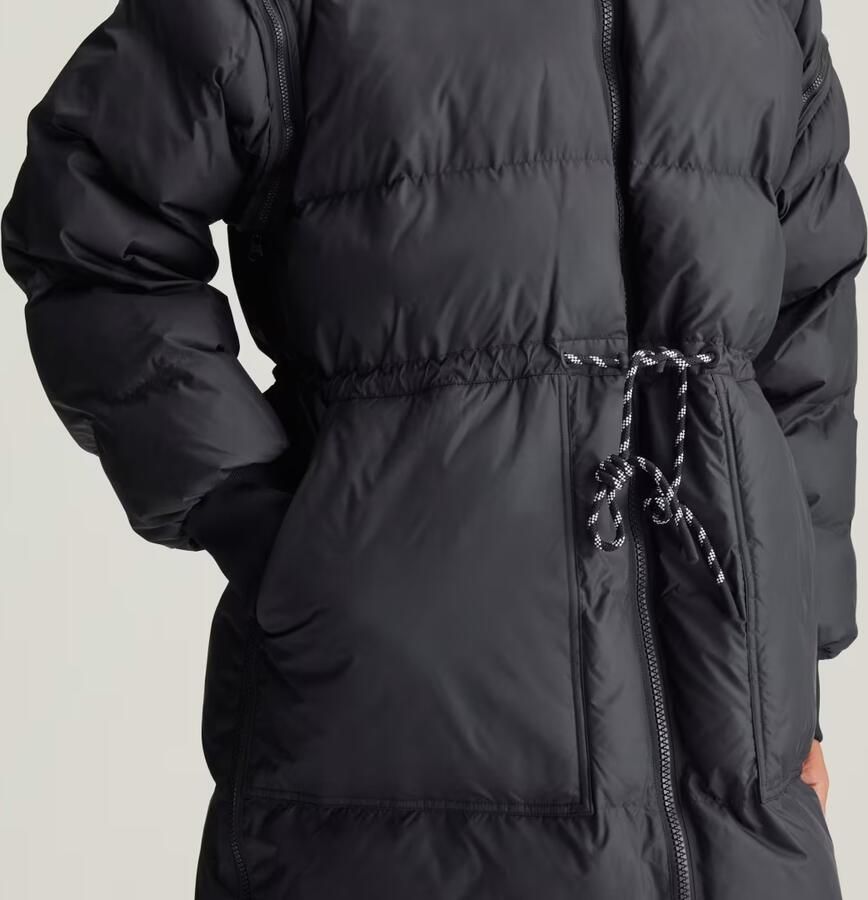 Adidas by stella mccartney Pufferjas met Afneembare Mouwen Black Heren - Foto 3