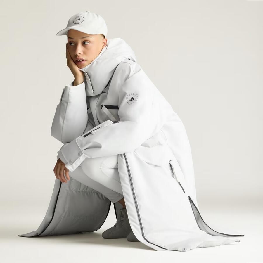 Adidas by Stella McCartney Lange Gewatteerde Winterjas - Foto 2