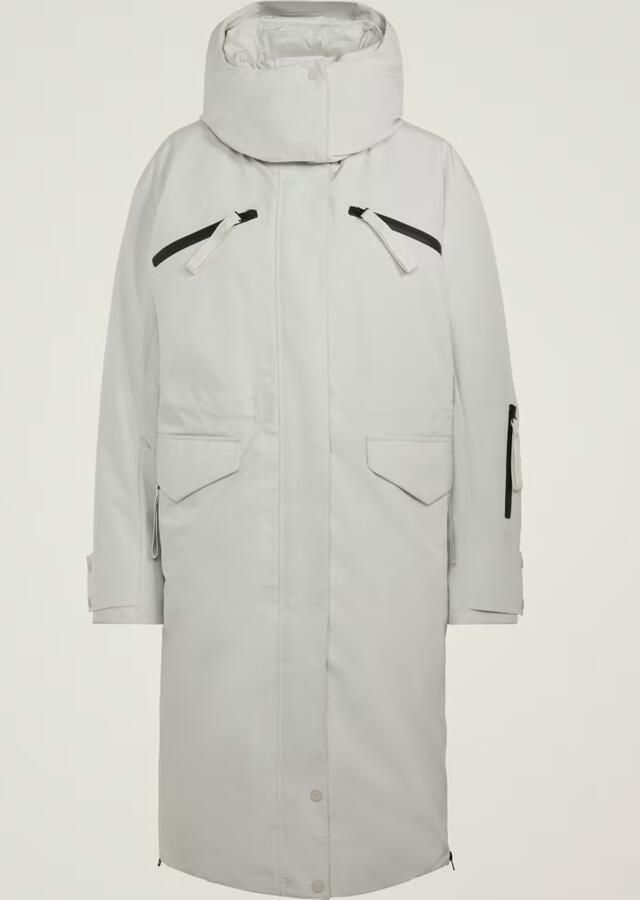 Adidas by Stella McCartney Lange Gewatteerde Winterjas - Foto 6