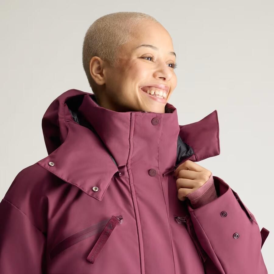 Adidas by Stella McCartney Lange Gewatteerde Winterjas - Foto 3