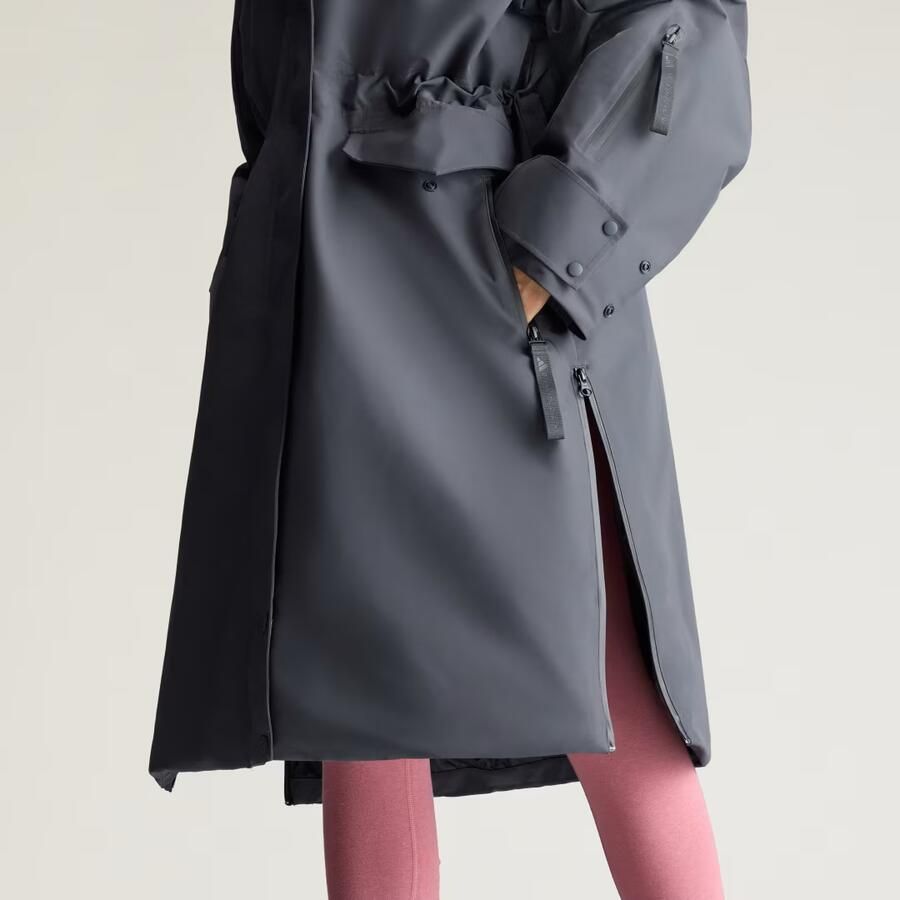 Adidas by Stella McCartney Lange Gewatteerde Winterjas - Foto 3