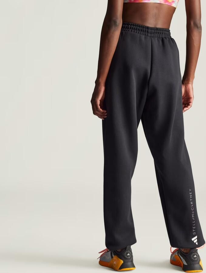 Adidas by stella mccartney Sweatpants met bedrukt logo Black Dames - Foto 5