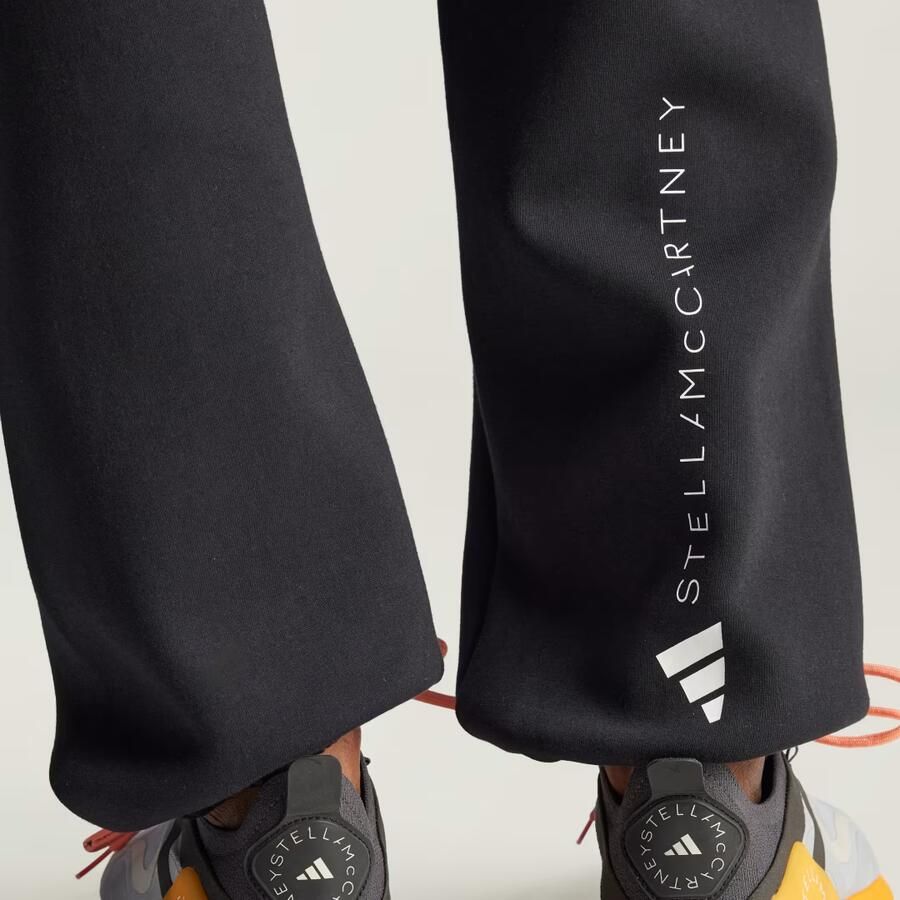 Adidas by stella mccartney Sweatpants met bedrukt logo Black Dames - Foto 2