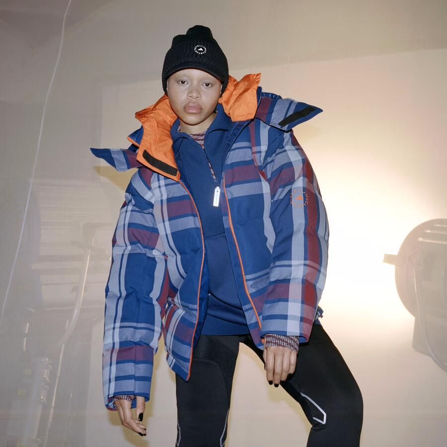 Adidas by Stella McCartney adidas by Stella McCartney Mid-Length Gewatteerd Winterjack - Foto 2