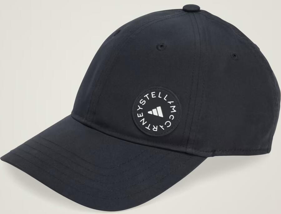 Adidas by stella mccartney Logo Print Nylon Cap Black Dames