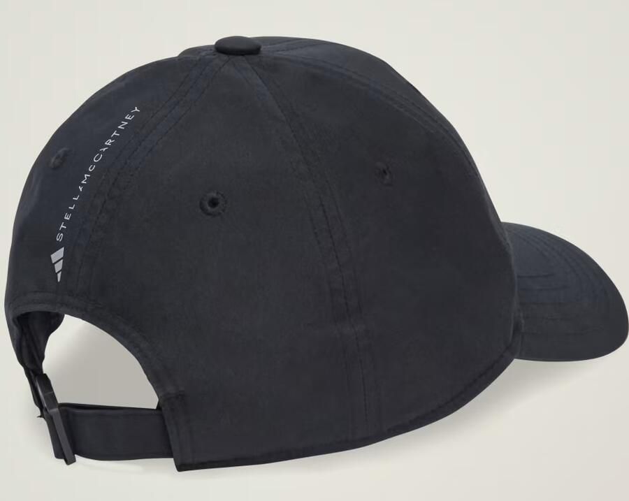 Adidas by stella mccartney Logo Print Nylon Cap Black Dames - Foto 5