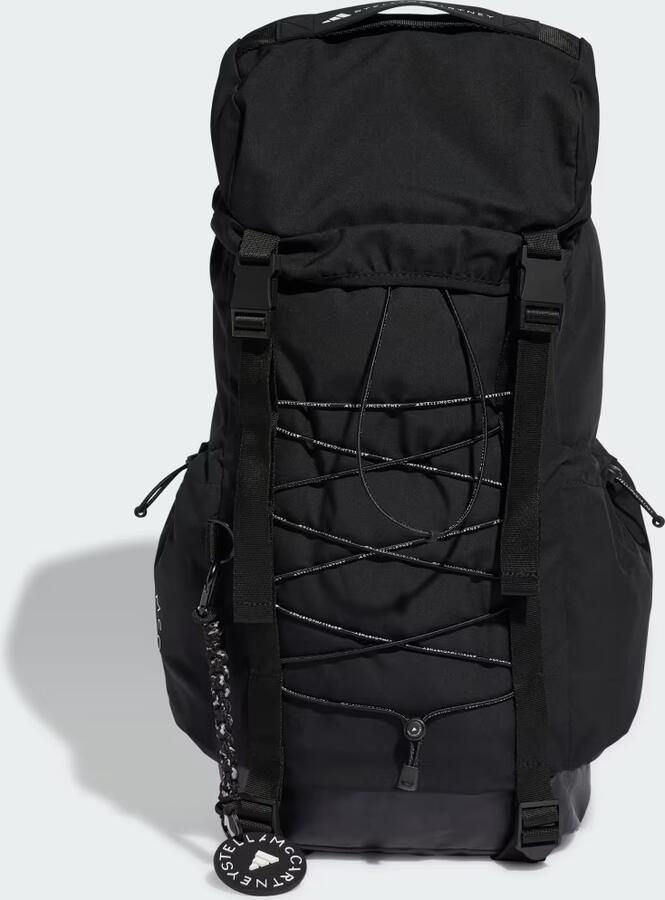 Adidas by stella mccartney Tassen met logo-print van gerecycled polyester Black Dames