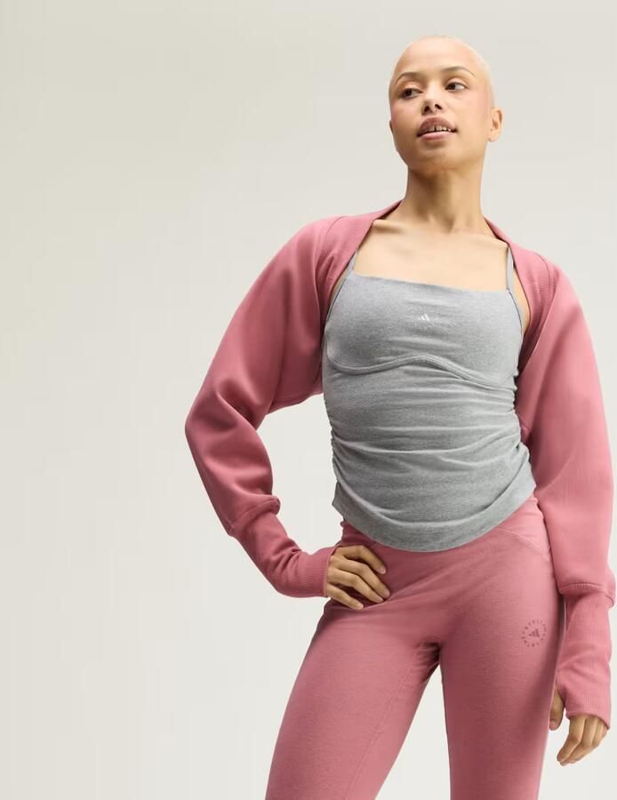 Adidas by Stella McCartney Studio Sweatshirt-Shrug