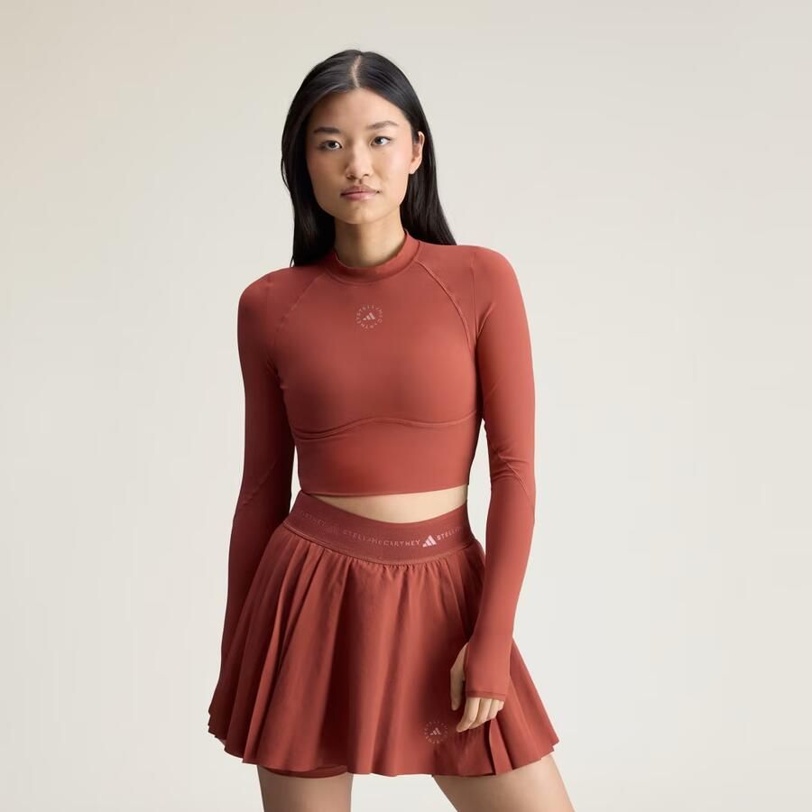 Adidas by Stella McCartney Training Croptop met Lange Mouwen