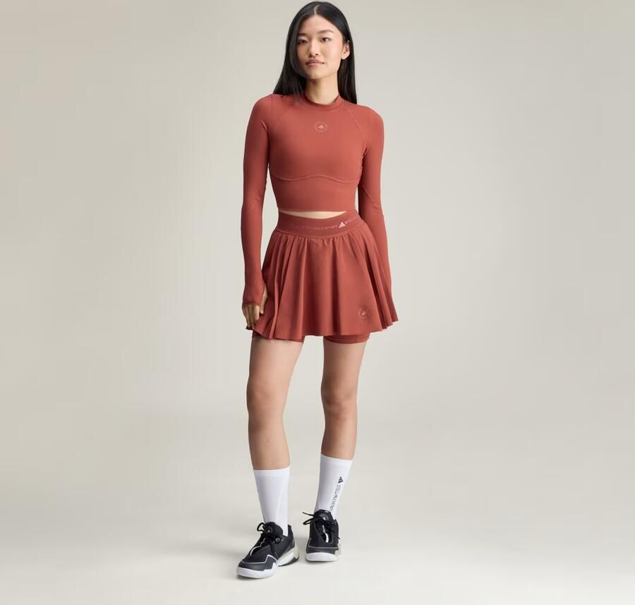 Adidas by Stella McCartney Training Croptop met Lange Mouwen - Foto 5