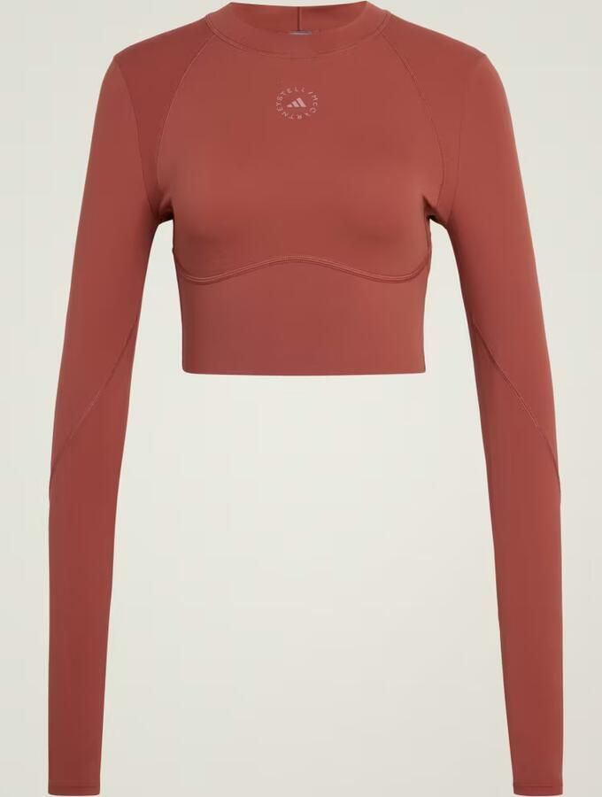 Adidas by Stella McCartney Training Croptop met Lange Mouwen - Foto 6