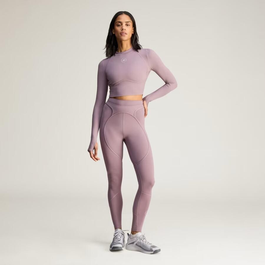 Adidas by Stella McCartney Training Croptop met Lange Mouwen - Foto 3