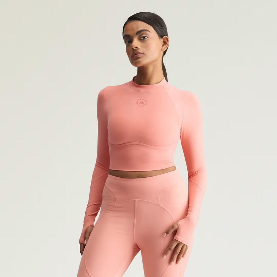 Adidas by Stella McCartney Training Longsleeve Crop Top