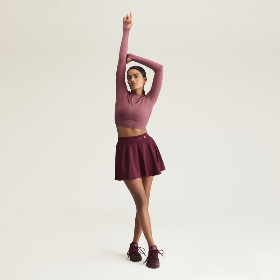 Adidas by Stella McCartney Trainingscroptop met Lange Mouwen - Foto 2
