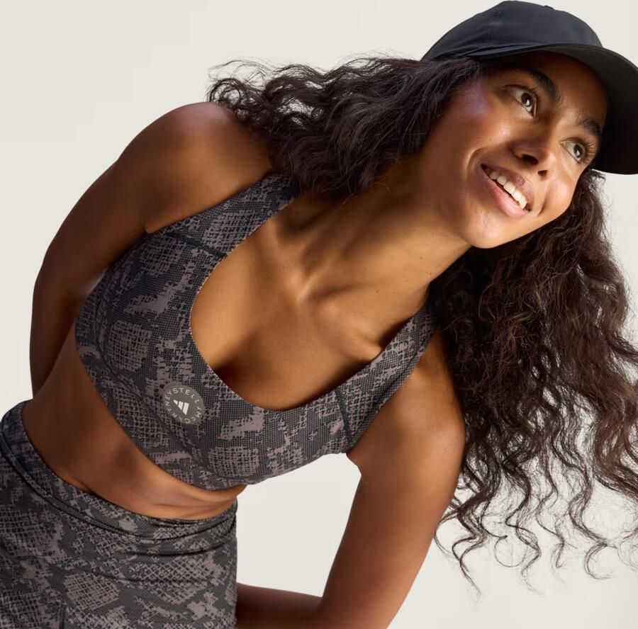 Adidas by Stella McCartney Truepurpose Medium Support Trainingsbeha met Print - Foto 3
