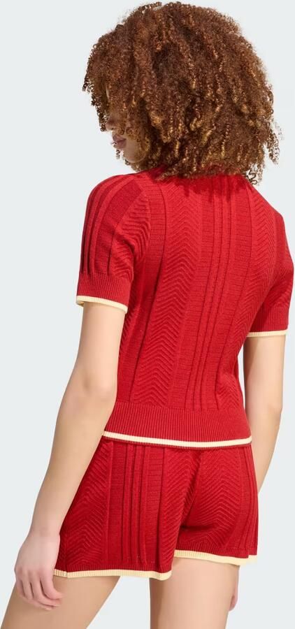 Adidas CABLE KNIT CALI POLOSHIRT - Foto 6