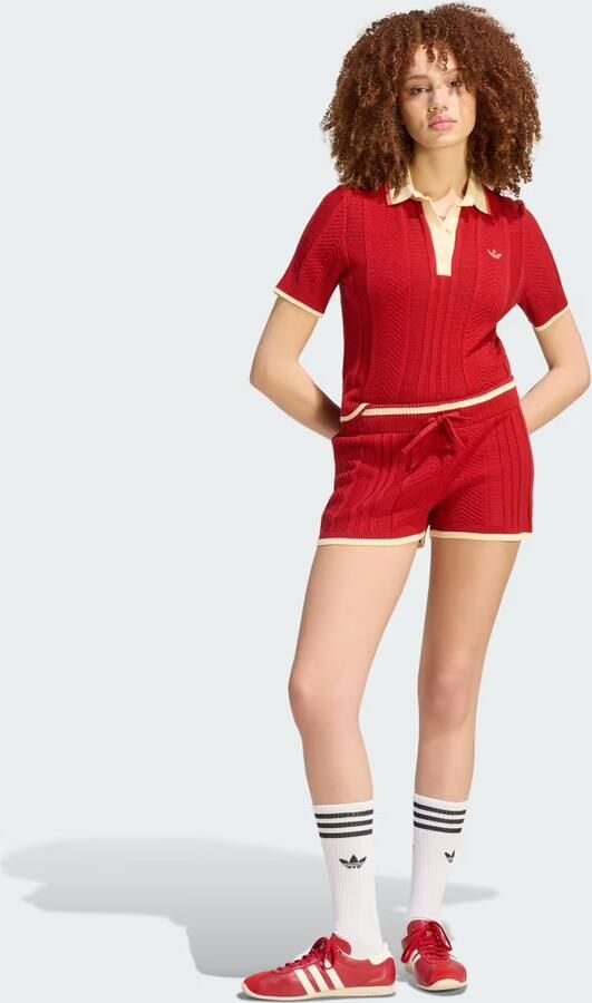 Adidas CABLE KNIT CALI POLOSHIRT - Foto 5