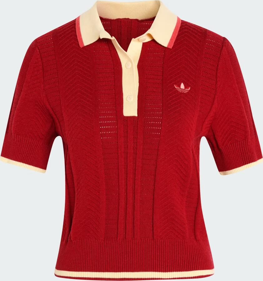 Adidas CABLE KNIT CALI POLOSHIRT - Foto 3