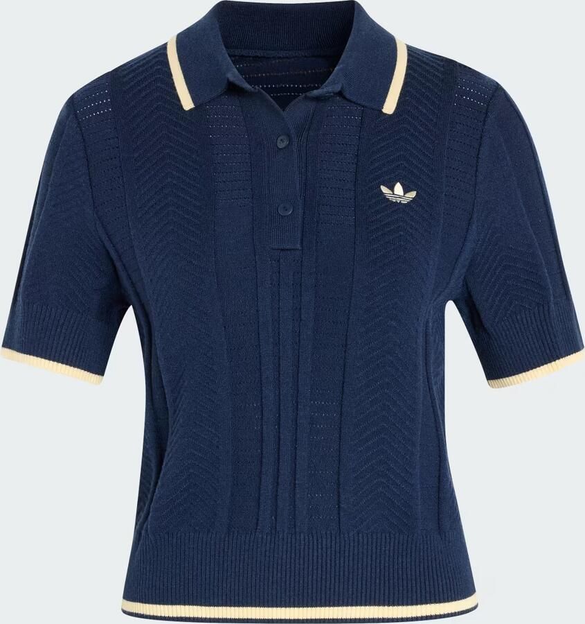 Adidas CABLE KNIT CALI POLOSHIRT - Foto 2