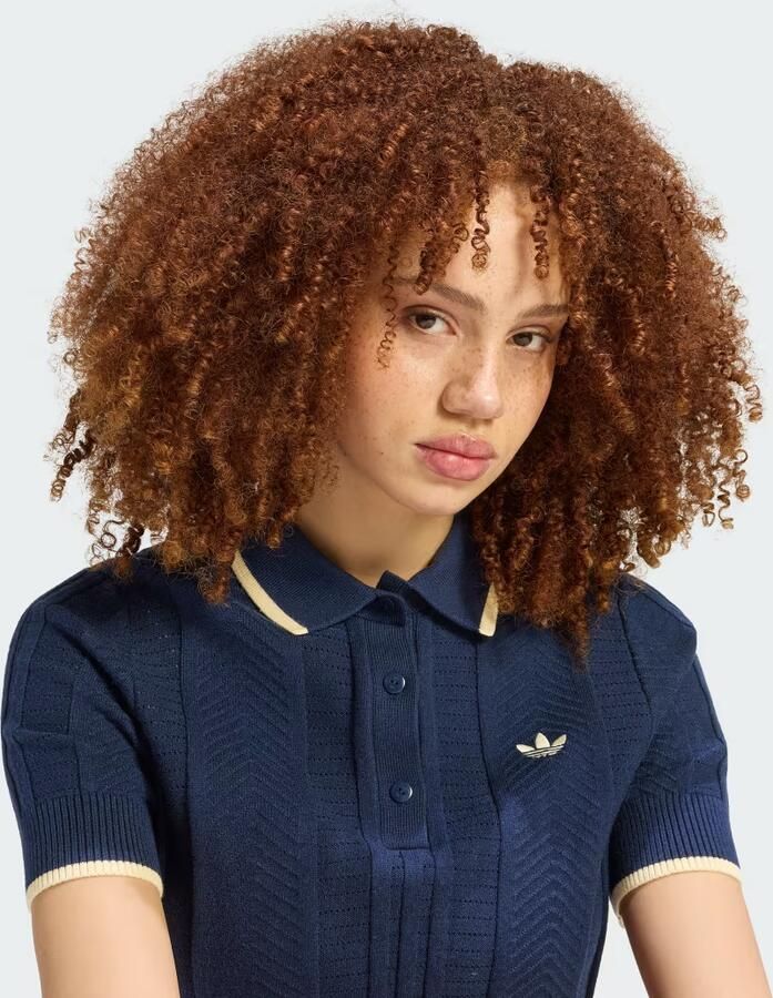 Adidas CABLE KNIT CALI POLOSHIRT - Foto 3