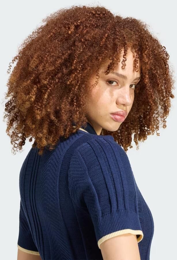Adidas CABLE KNIT CALI POLOSHIRT - Foto 4