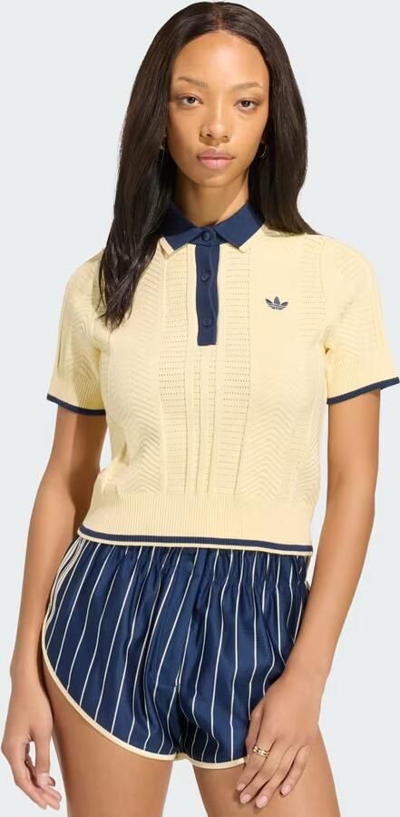 Adidas CABLE KNIT CALI POLOSHIRT
