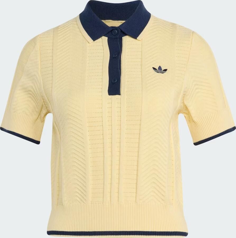 Adidas CABLE KNIT CALI POLOSHIRT - Foto 2