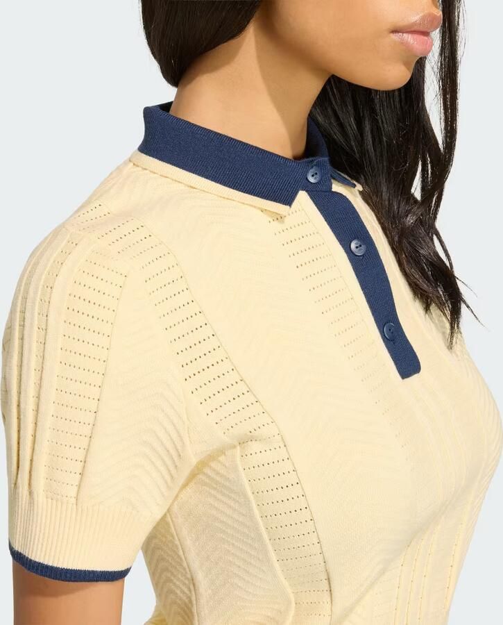 Adidas CABLE KNIT CALI POLOSHIRT - Foto 3