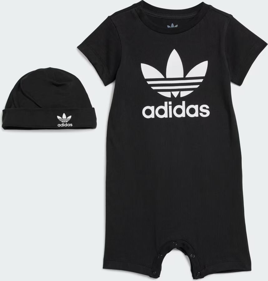 Adidas Originals Cadeauset Jumpsuit en Beanie - Foto 6