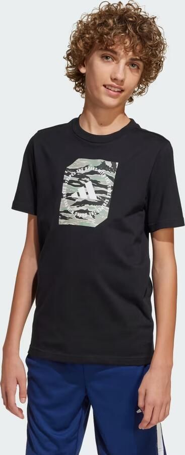 Adidas T-shirt Korte Mouw Essentials Climacool Track Suit Kids